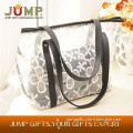 cheapest selling pvc cosmetic bag, printing pvc lace cosmetic bag